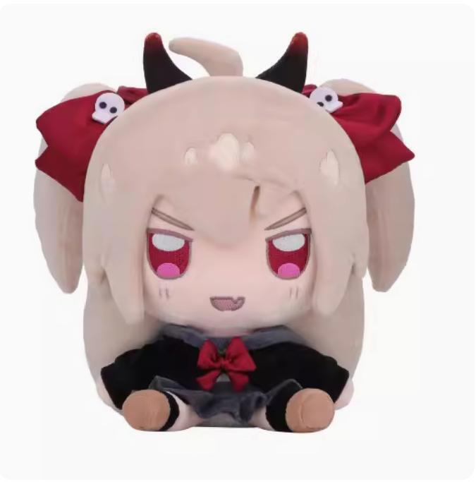 25CM Vtuber Evil Neuro-Sama Cosplay Plush Doll Figure Stuffed Toys Throw Pillow