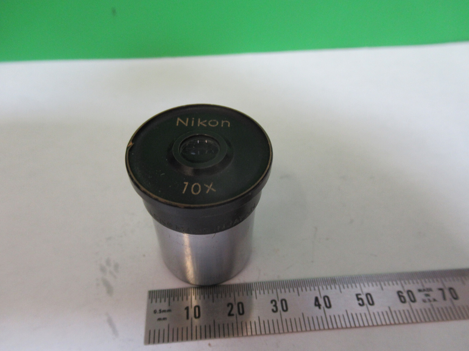 NIKON JAPAN 10X EYEPIECE OCULAR LENS MICROSCOPE PART AS PICTURED &Z9-A-63