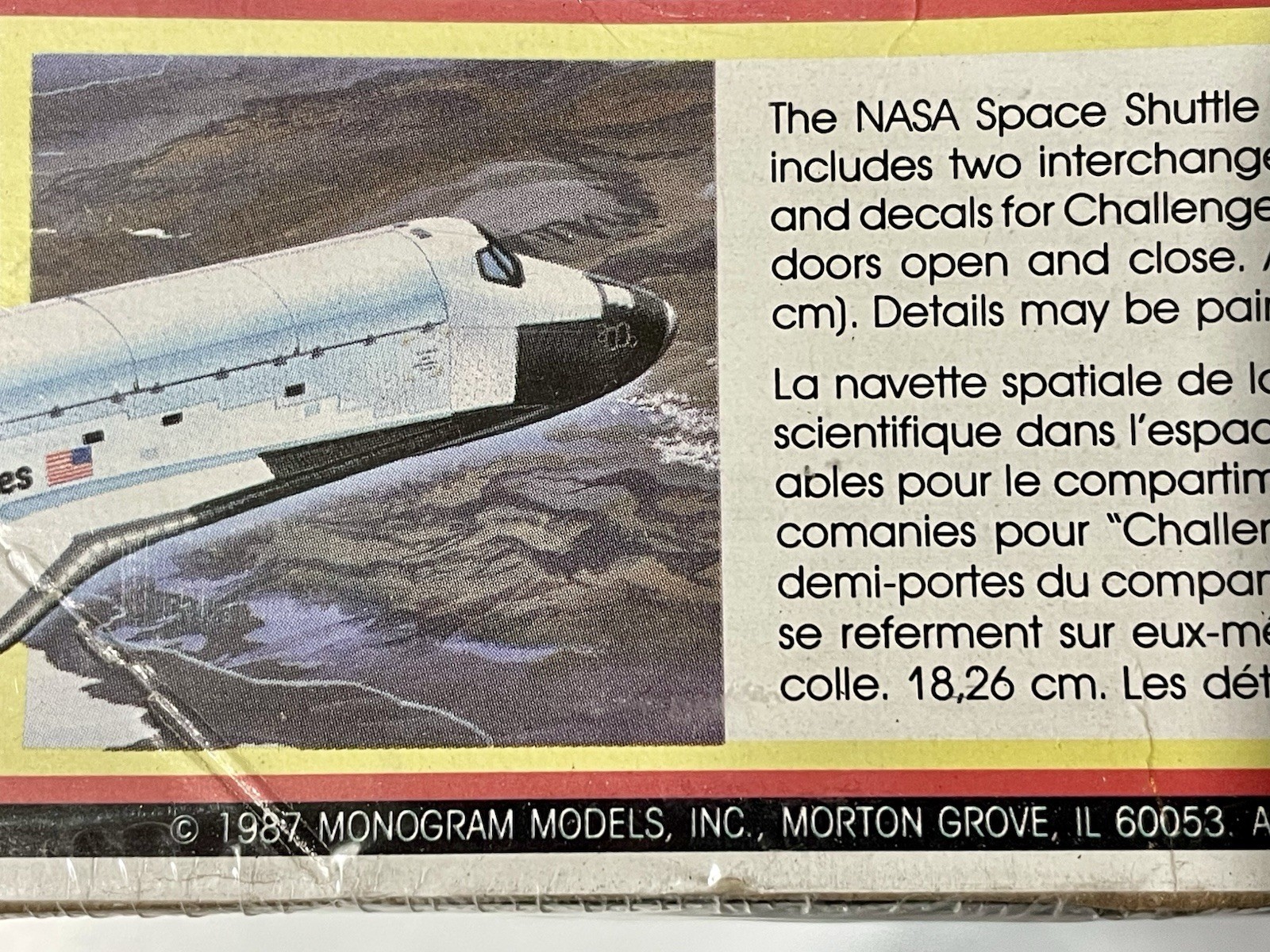 Vintage Monogram NASA Space Shuttle SnapTite Model Kit 1:200 Scale #5905 SEALED