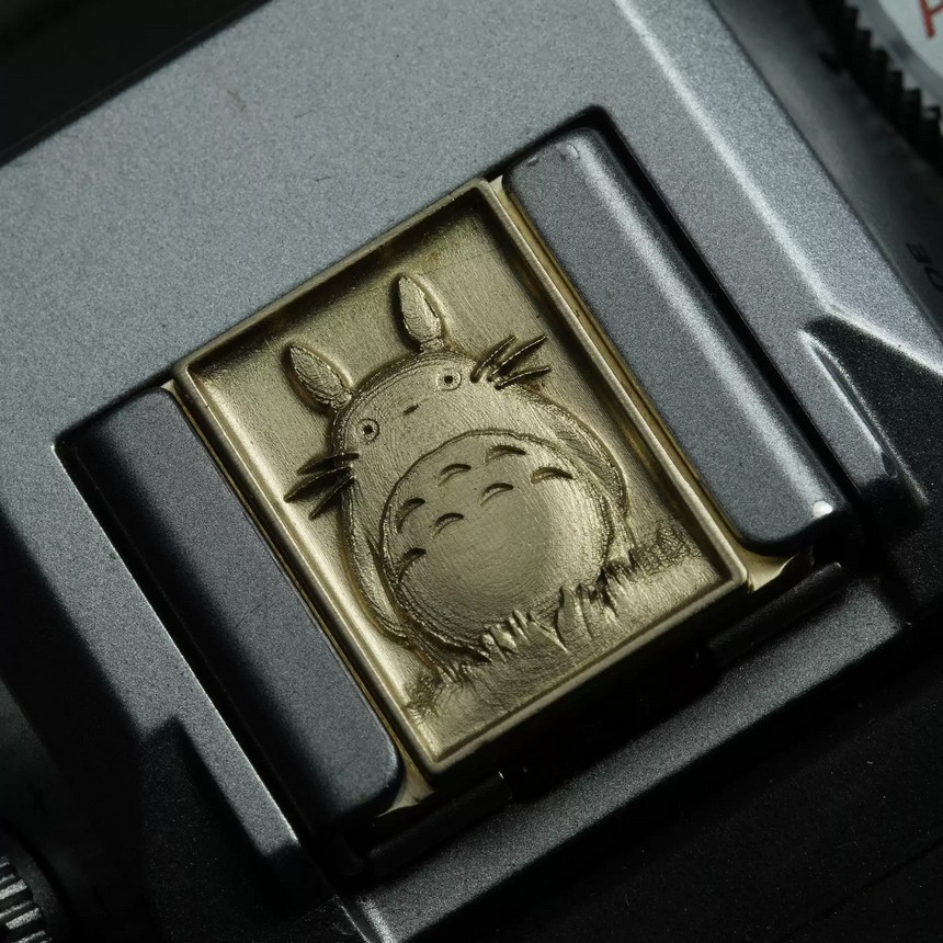 Metal Camera Hot Shoe Cover Cap Totoro For Fujifilm Canon Sony Leica Nikon Ricoh