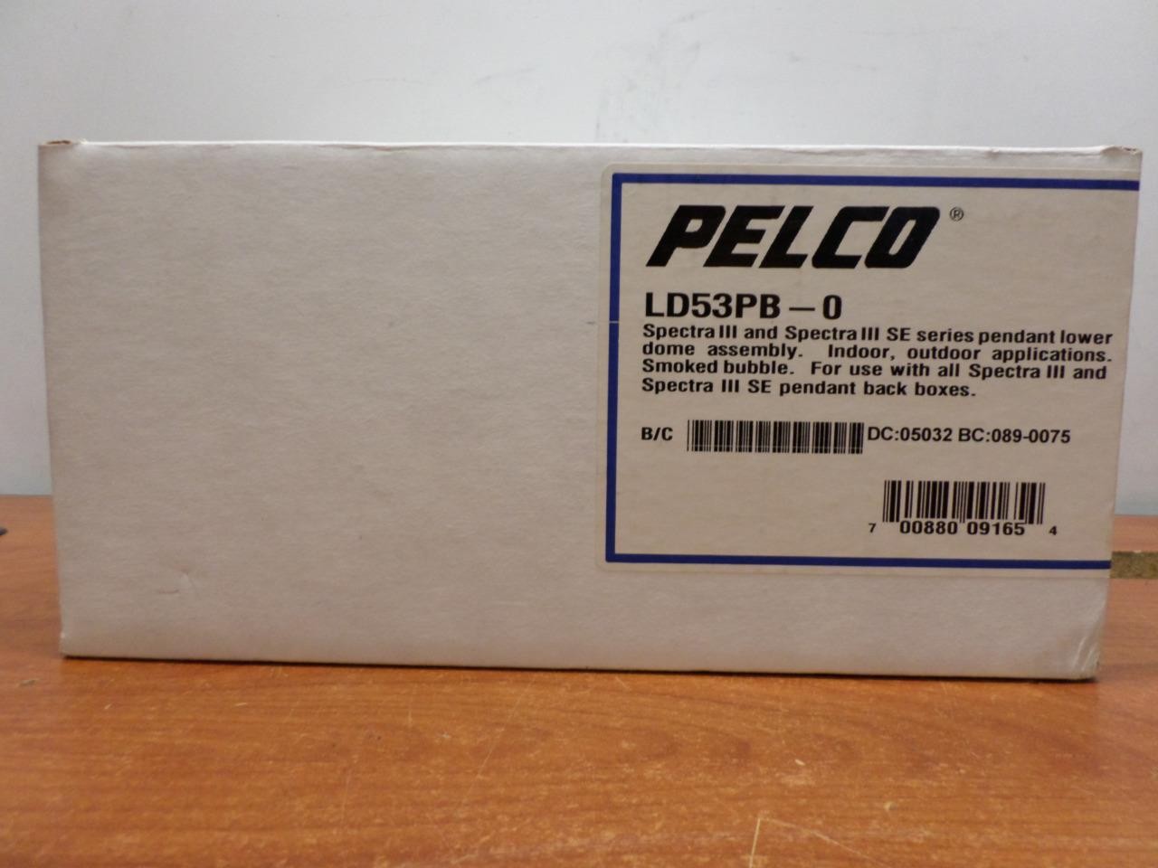 New Pelco LD53PB-0 lower dome assembly for Sprectra III and Spectra III SE