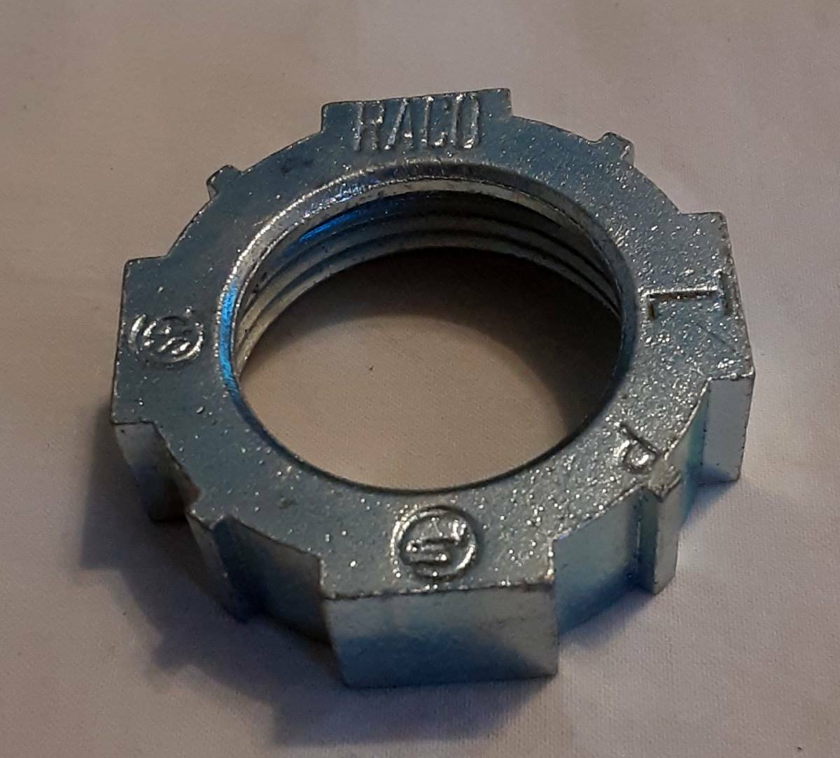 RACO 1104 Conduit Bushing, 1" Rigid/IMC Bushing. NEW. (Lot of 10). Free Shipping