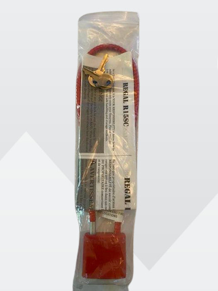 Regal  #R15SC Red Safety Cable Lock For Rifles Shotguns Handguns