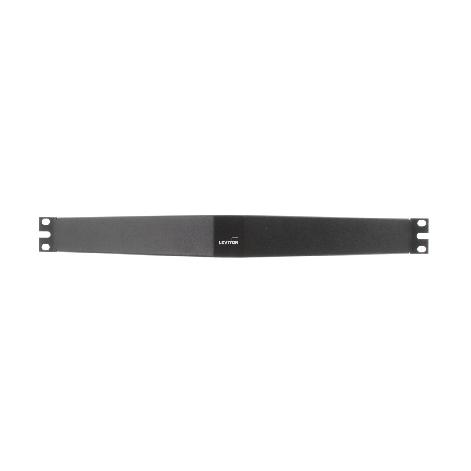 LEVITON 49254-BA1 1RU CLASSIC ANGLED BLANK PANEL, BLACK