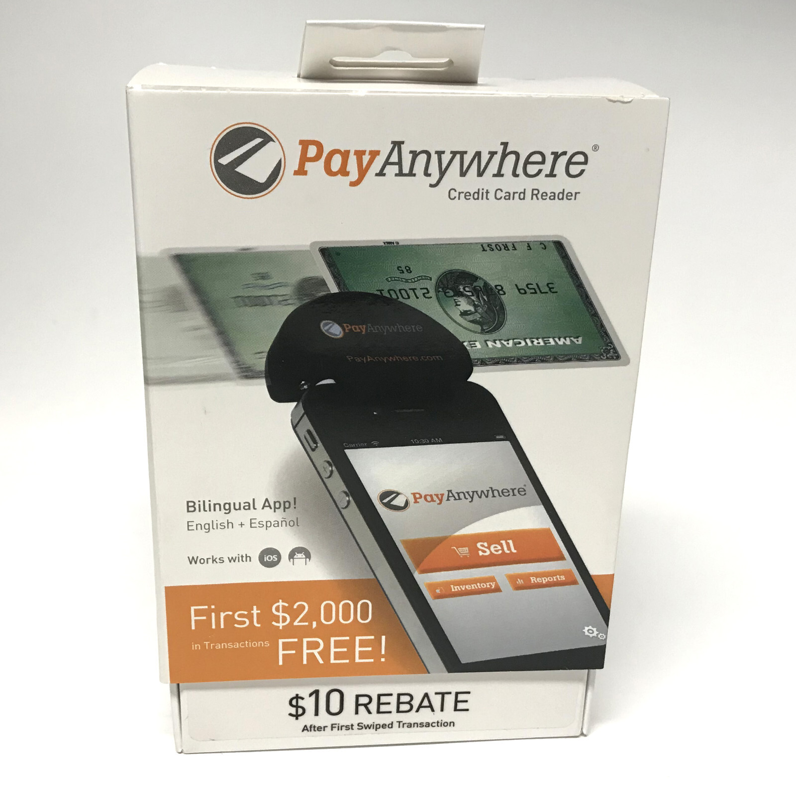 PayAnywhere Mobile Credit Card Reader for iPhone & Android 2014 New in Box