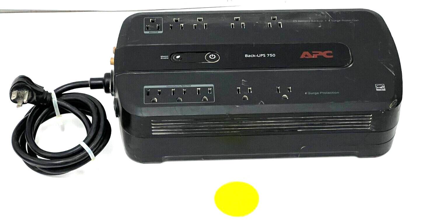 APC BACK-UPS 750 ES BATTERY BACK-UP & SURGE PROTECTION 10-OUTLET 750VA 450 WATTS