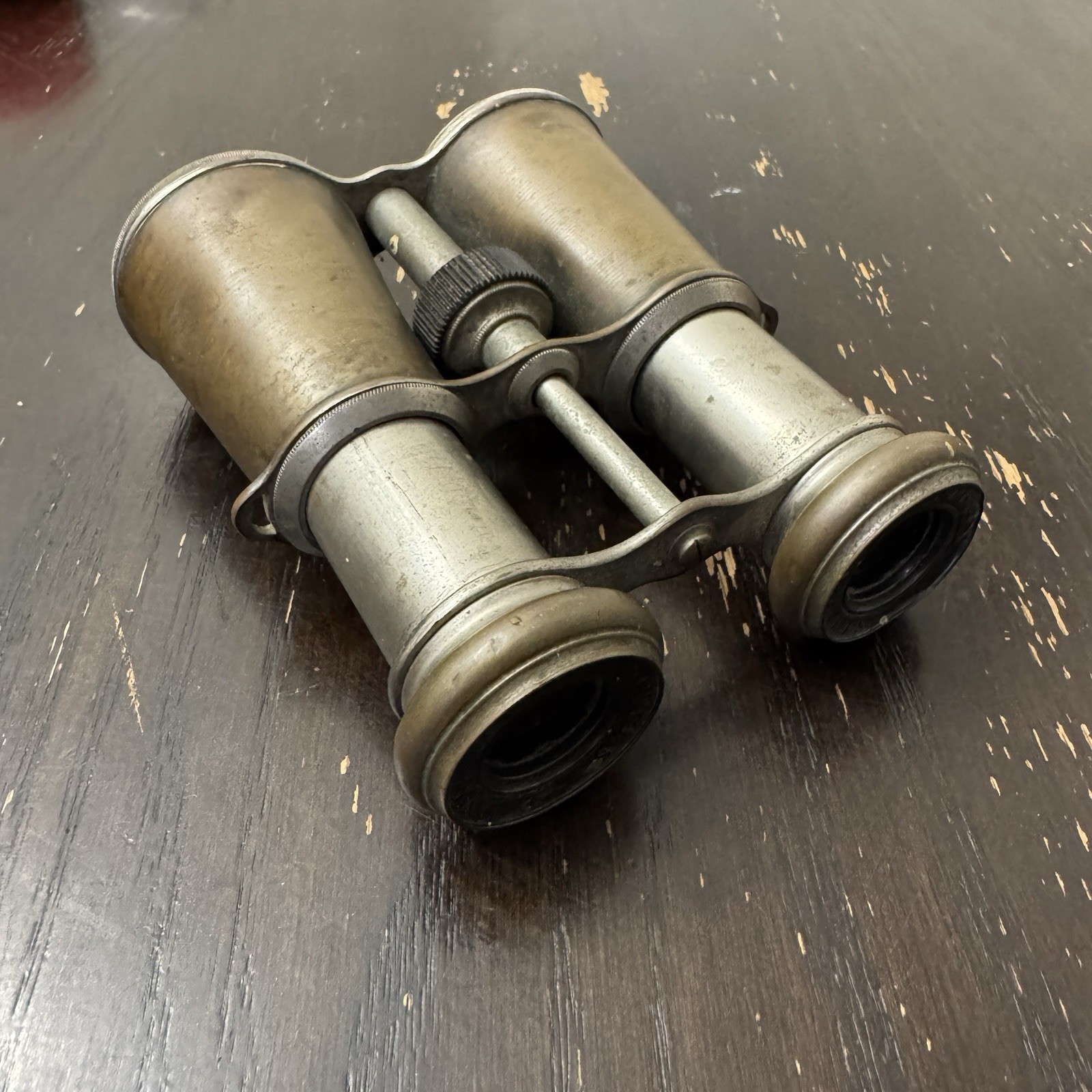 Antique Opera Glasses, Lefils Paris, Brass, Early 1900's, Antique Decor