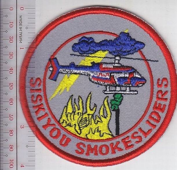 Helitack Rappel Crew USFS California Siskiyou  Smoke Sliders on No Tariff