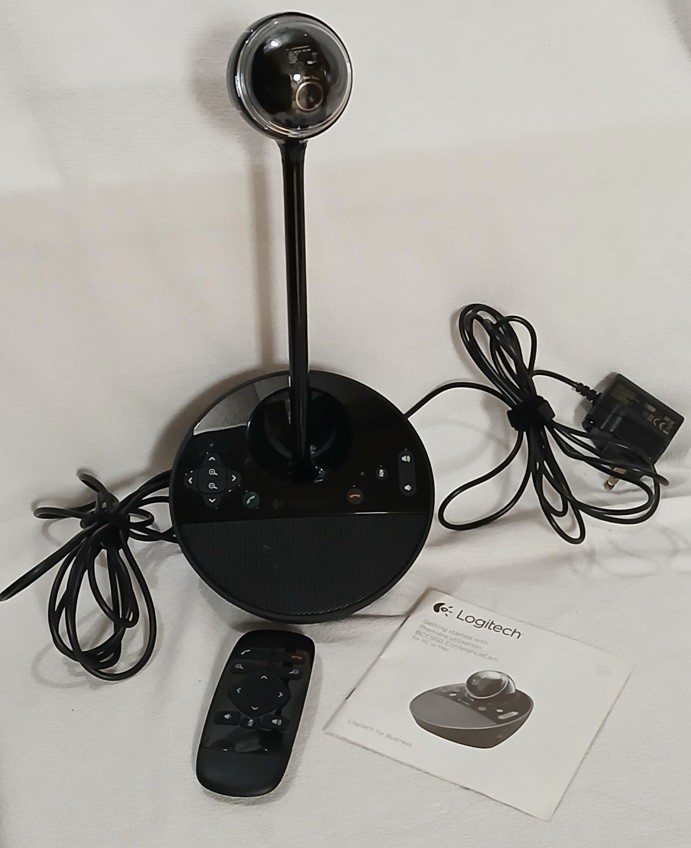 Logitech BCC950 ConferenceCam 860-000395 1080p HD Video Conferencing System