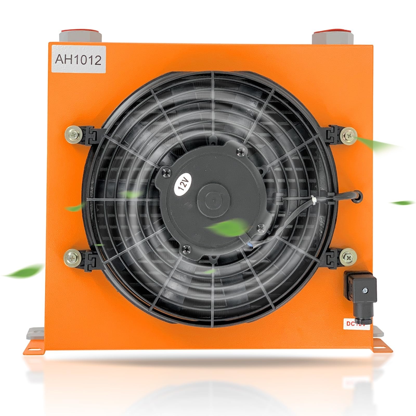 AH1012T-CA 120W 12VDC 100L/min Industrial Hydraulic Oil Cooler Flow Fan Radia...