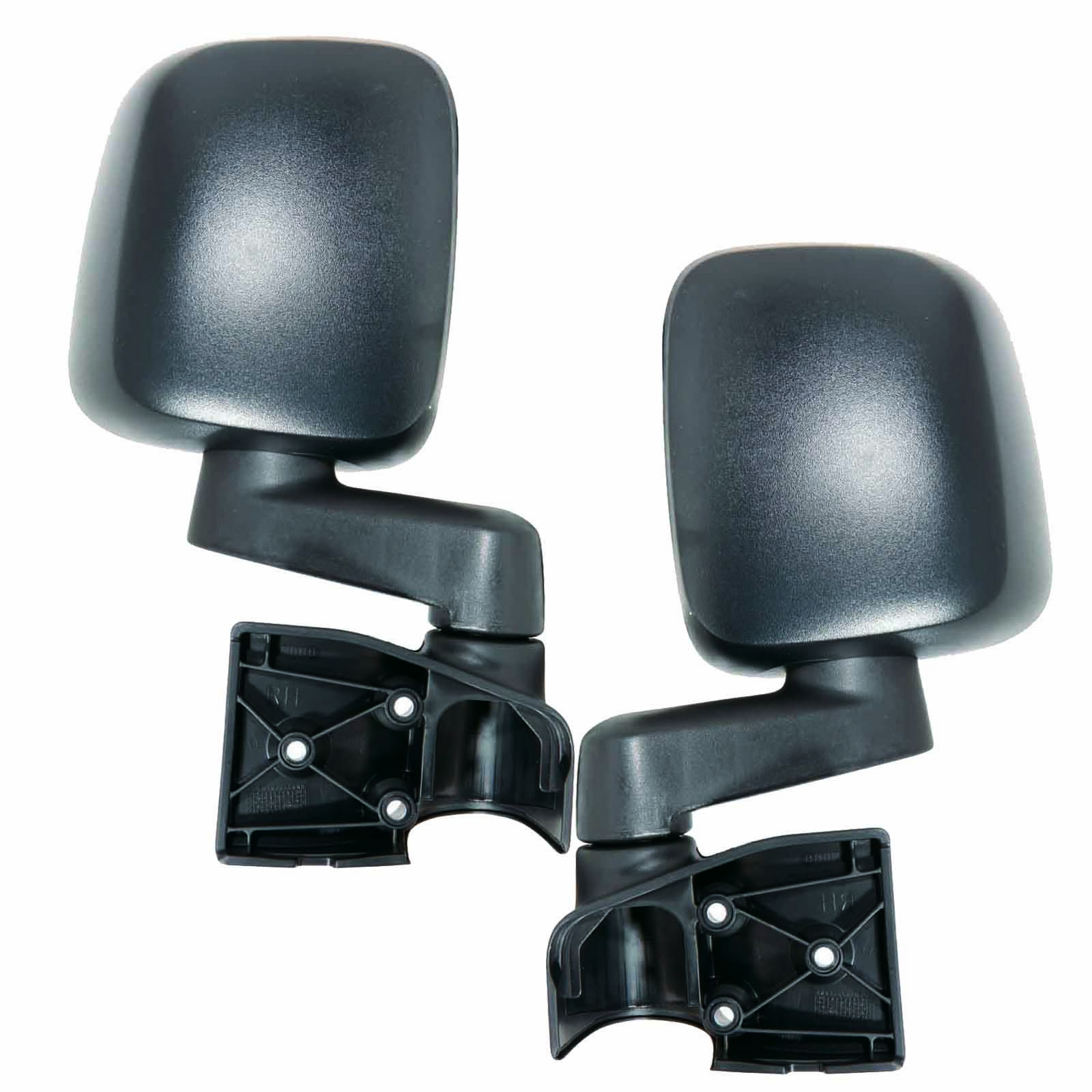 Mirror Pair Folding Mirrors Set Fits 03-06 Jeep Wrangler TJ Mirrors