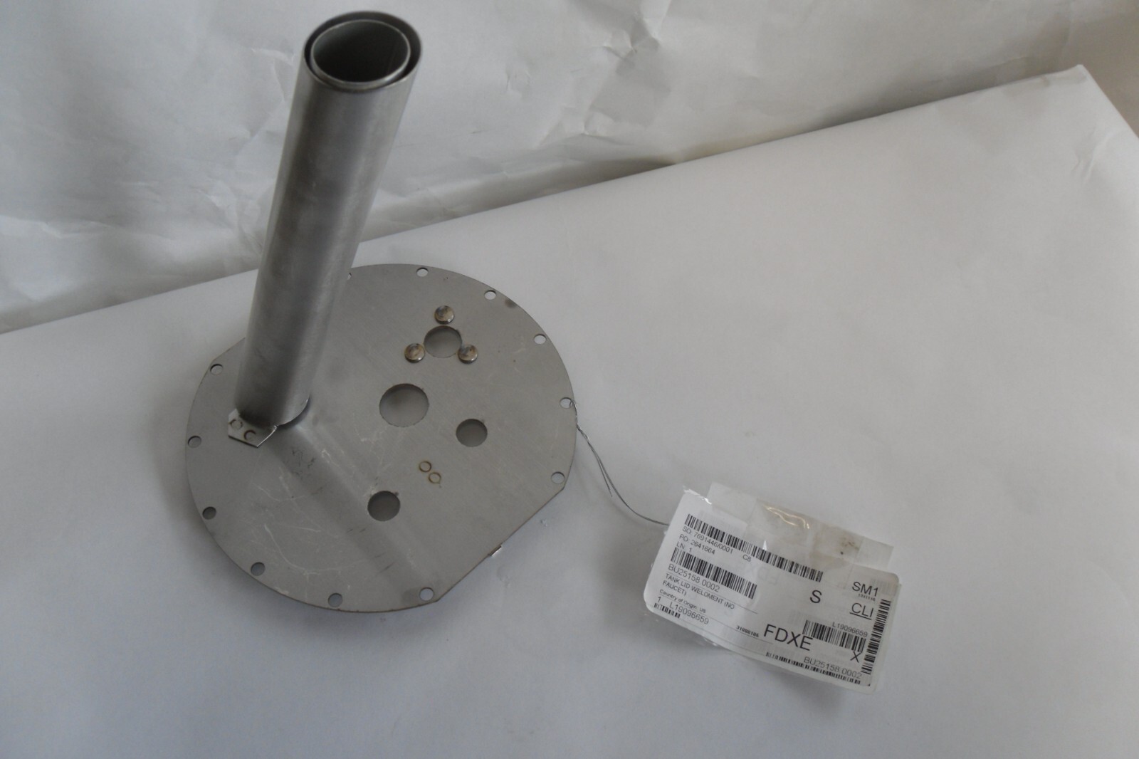 25158.0002 Bunn Tank Lid Weldment (No Faucet) Genuine OEM BU25158.0002