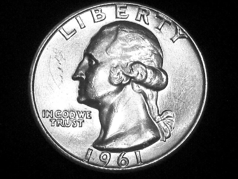 1961-D Washington Quarter --- Choice Uncirculated