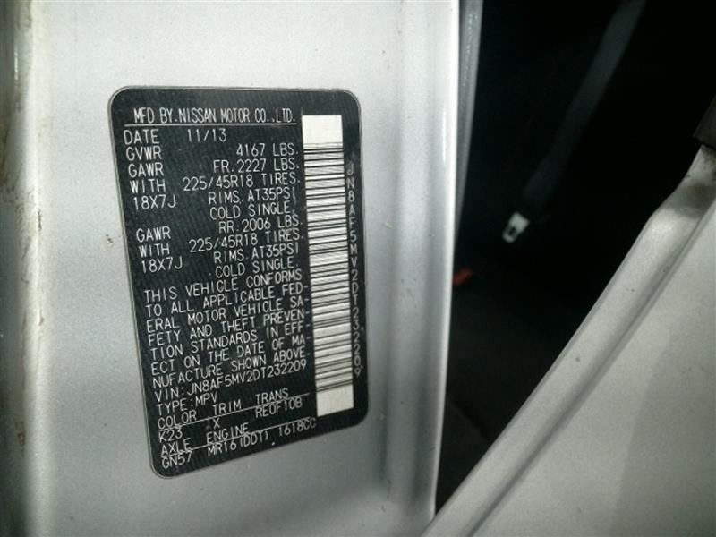 Driver Left Front Spindle/Knuckle Fits 11-25 LEAF 104685757