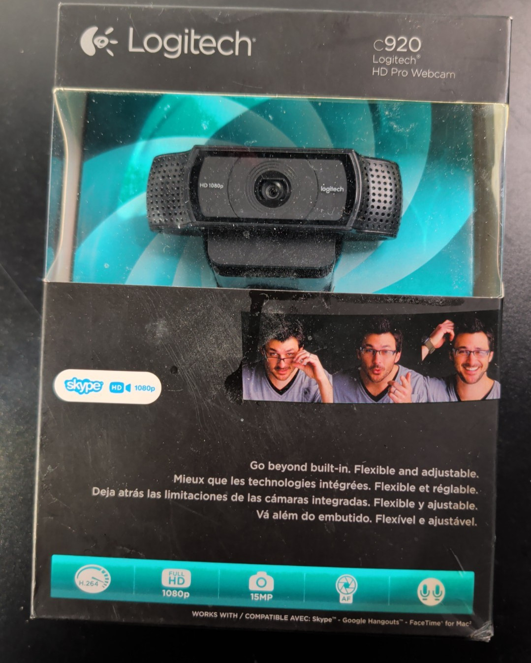 Logitech C920 HD Pro Full HD 1080P USB Webcam