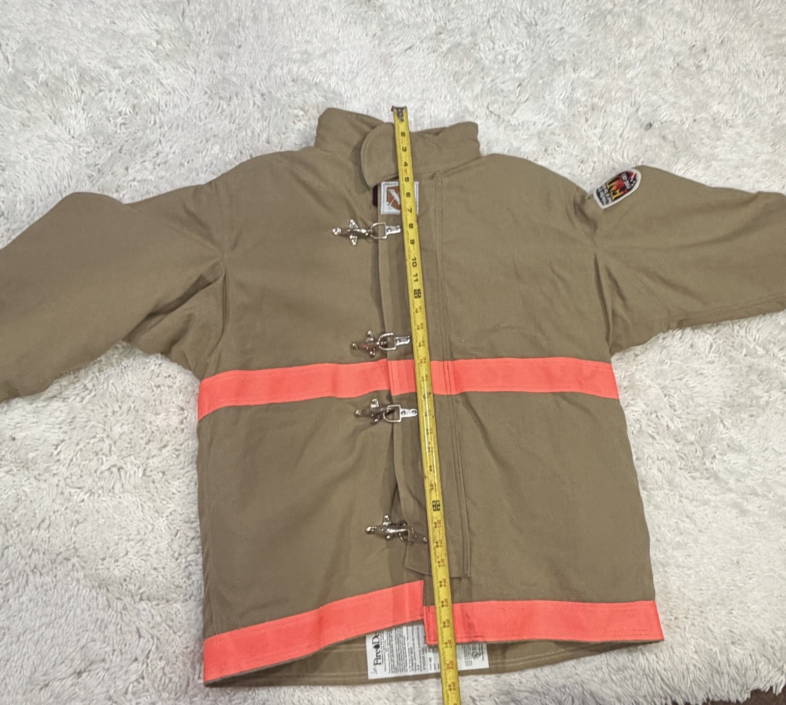 FIRE-DEX SIZE XL FIREFIGHTER COAT Fire-Dex FXA 46x32x35