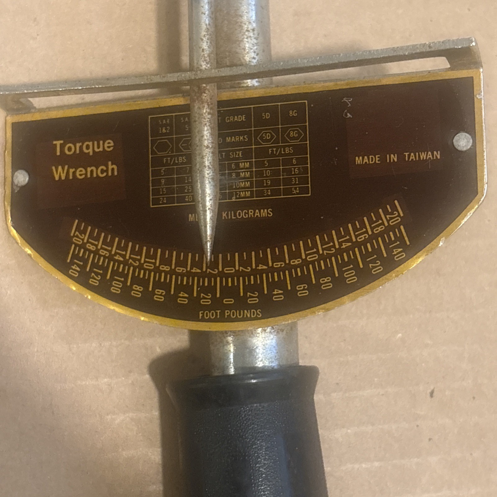 vintage torque wrench