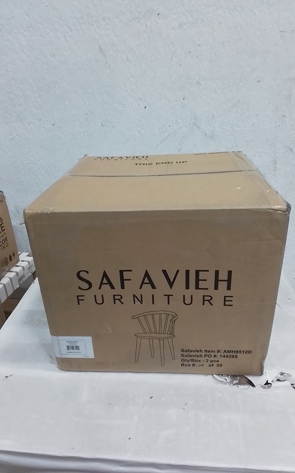 Safavieh BLANCHARD SIDE CHAIR, Reduced Price 2172731023 AMH8512D