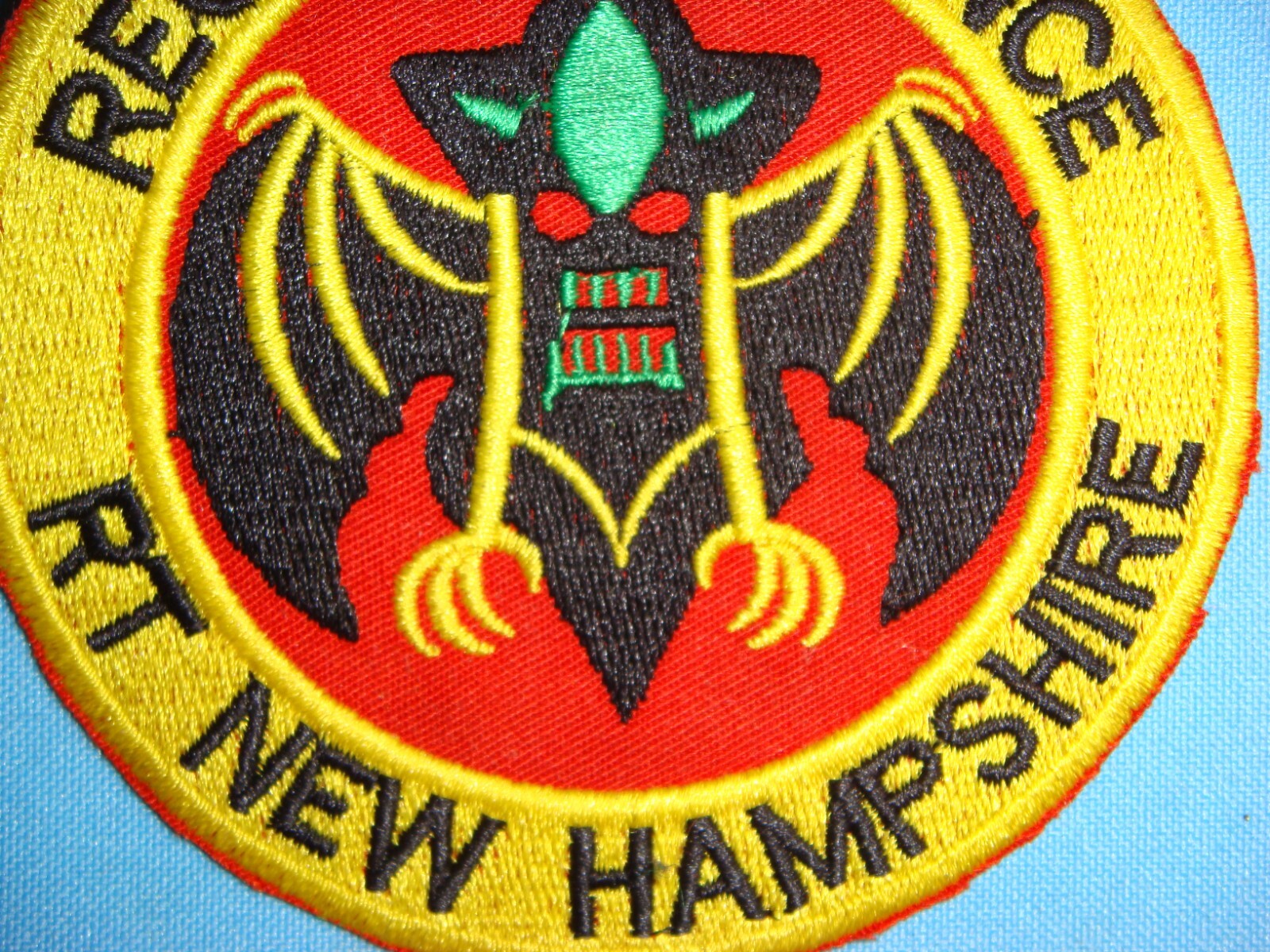 VIETNAM WAR PATCH, US RT NEW HAMPSHIRE RECONNAISSANCE