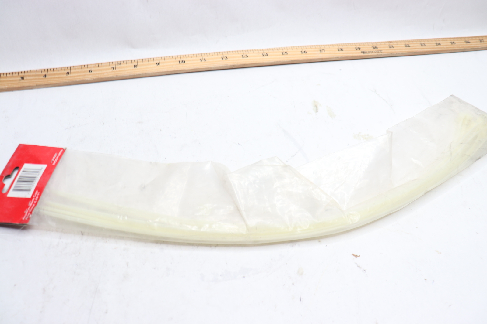 (8-Pk) Jumbo Cable Ties White 19"