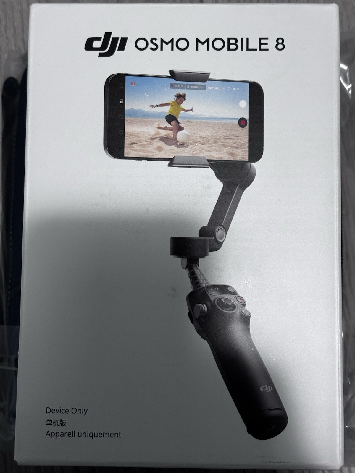 DJI Osmo Mobile 8 Gimbal Stabilizer for iPhone with magnetic mount