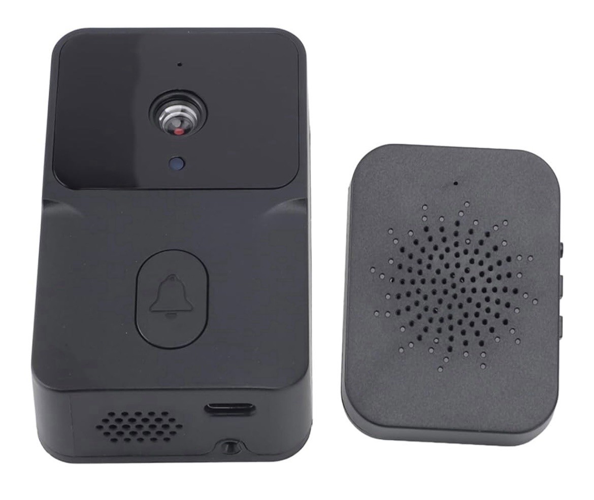 Smart Mini Doorbell, Night Vision, Two Way Intercom, Real Time App, Security