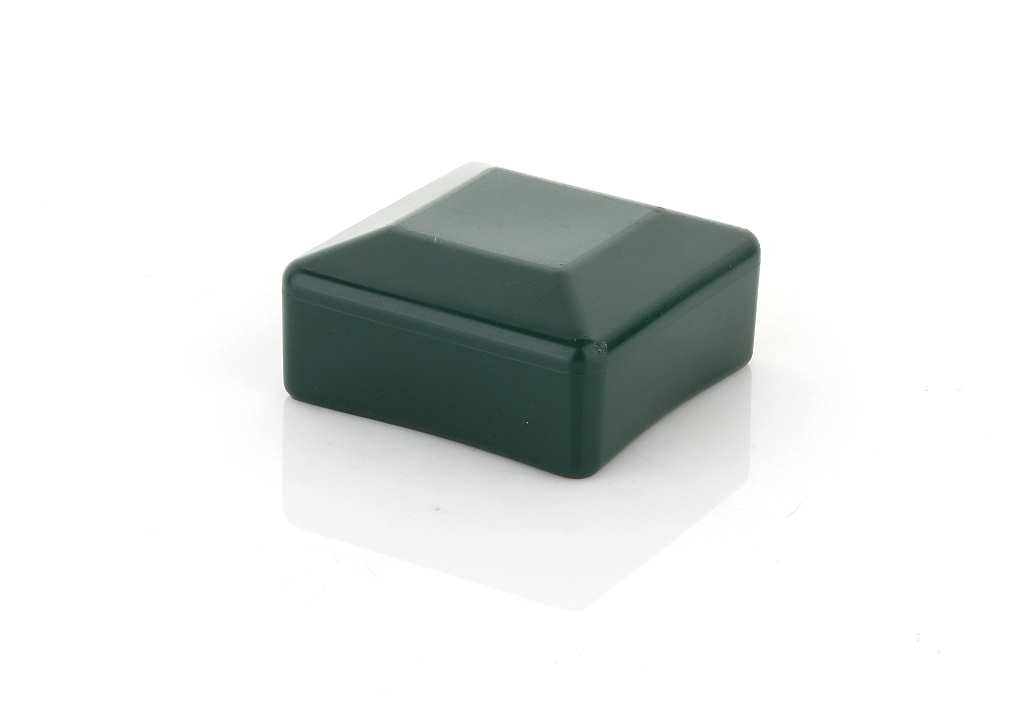 Fence Post Cap 100x100mm Fence Caps Green - Post Cap Pyramid Square