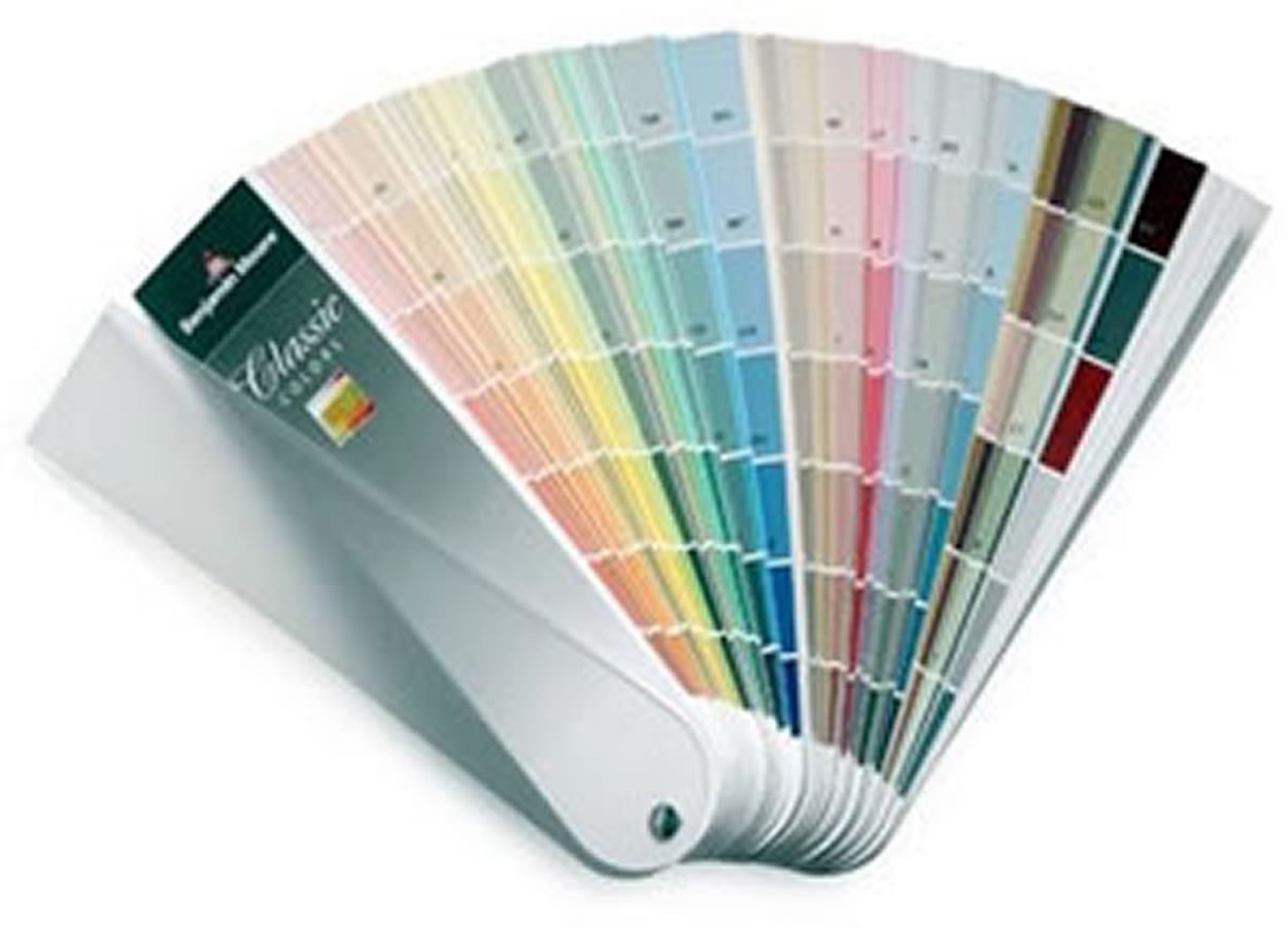 BENJAMIN MOORE CLASSIC COLORS FAN DECK CASE OF 1