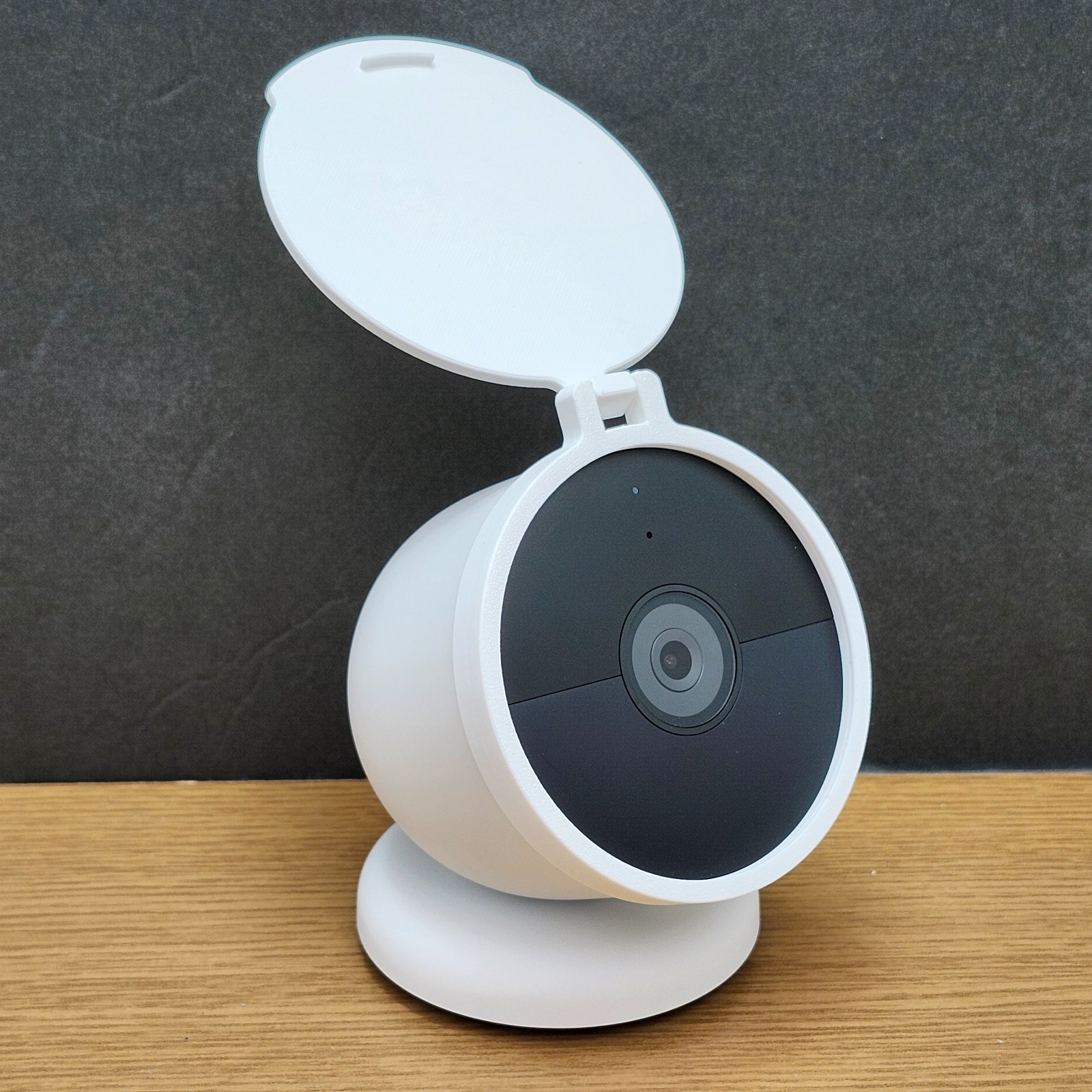 Privacy Lens Flip Cover for Google Nest Cam Outdoor (Battery) 2nd Gen - USA Made