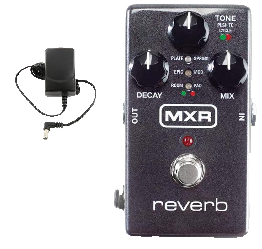 MXR Reverb M300 Relay True Bypass & Delay Trails Modes Dry Path ( OPEN BOX )