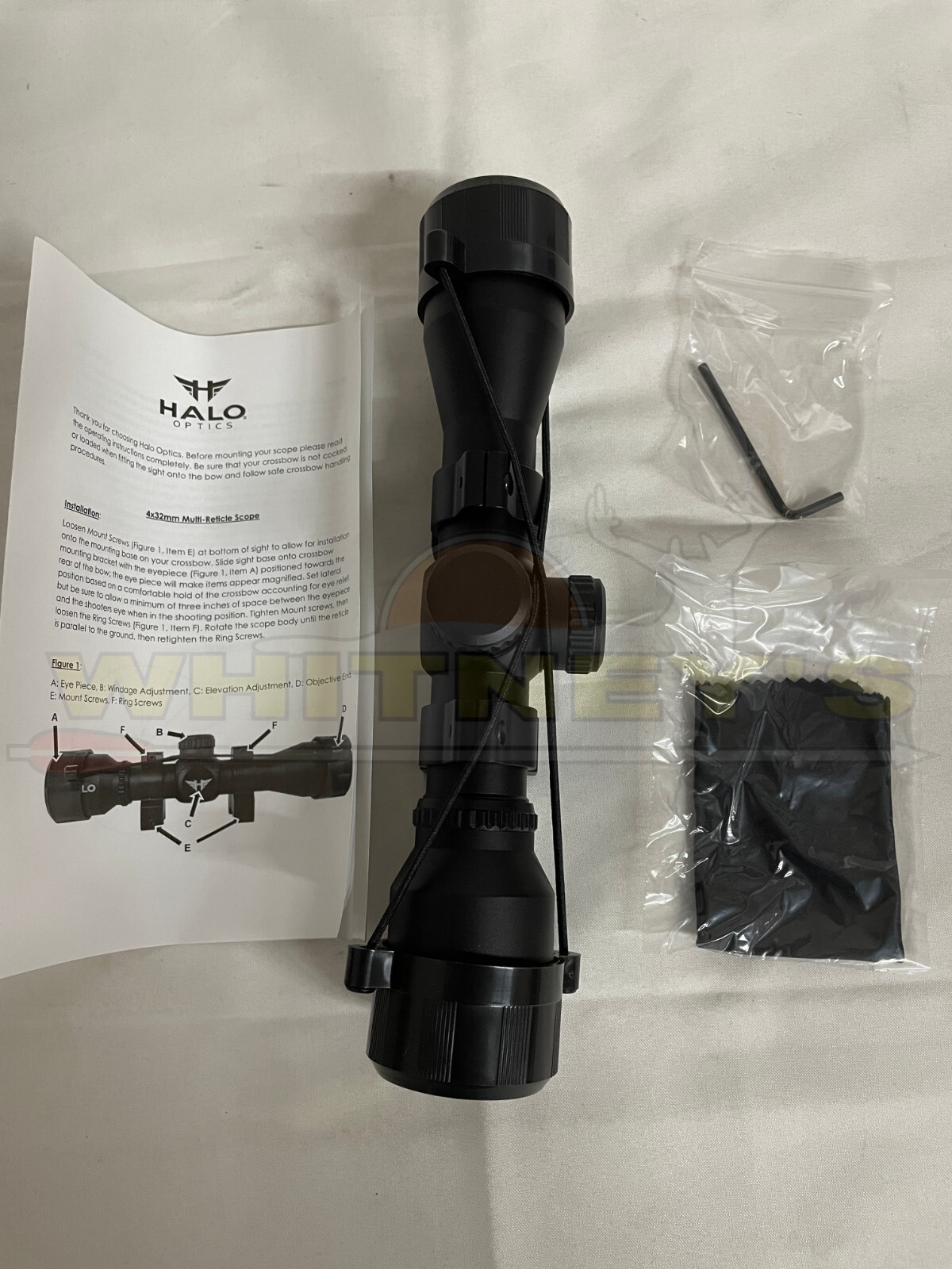 Halo 4x32MM Reticle Crossbow Scope - 17060