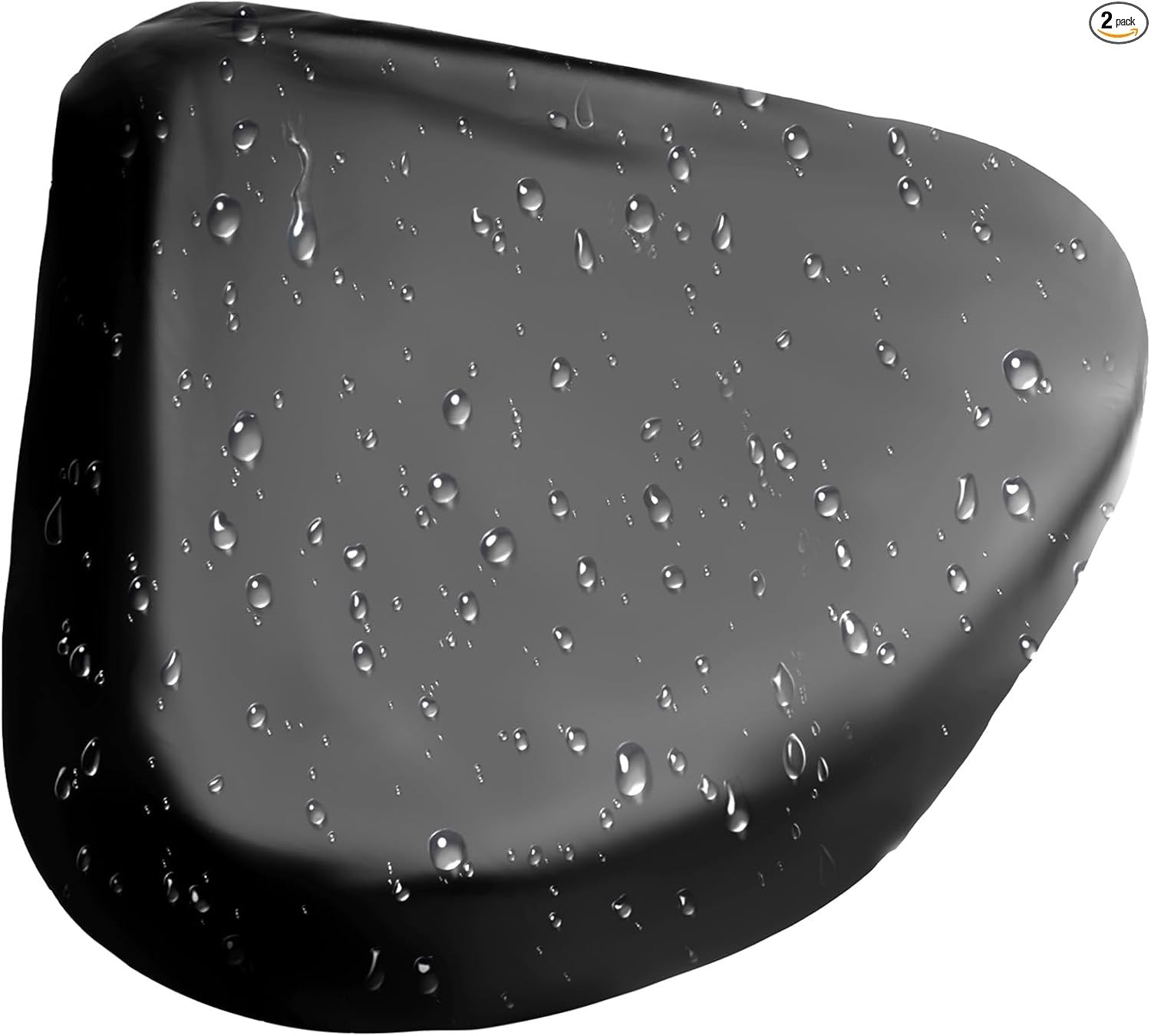 Wide Bike Seat Cover Waterproof, 14" W x 11.5" L, XXL Oversized, PVC, Bicycle, B