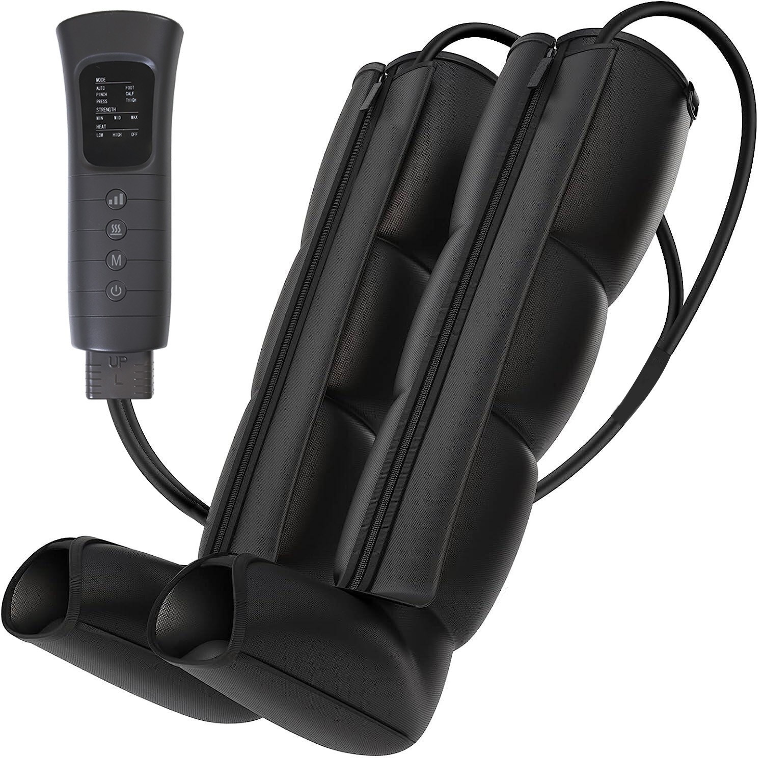 Air Pressure Leg Massage Boots - Relief for Calf, Foot, Leg Pain & Recovery