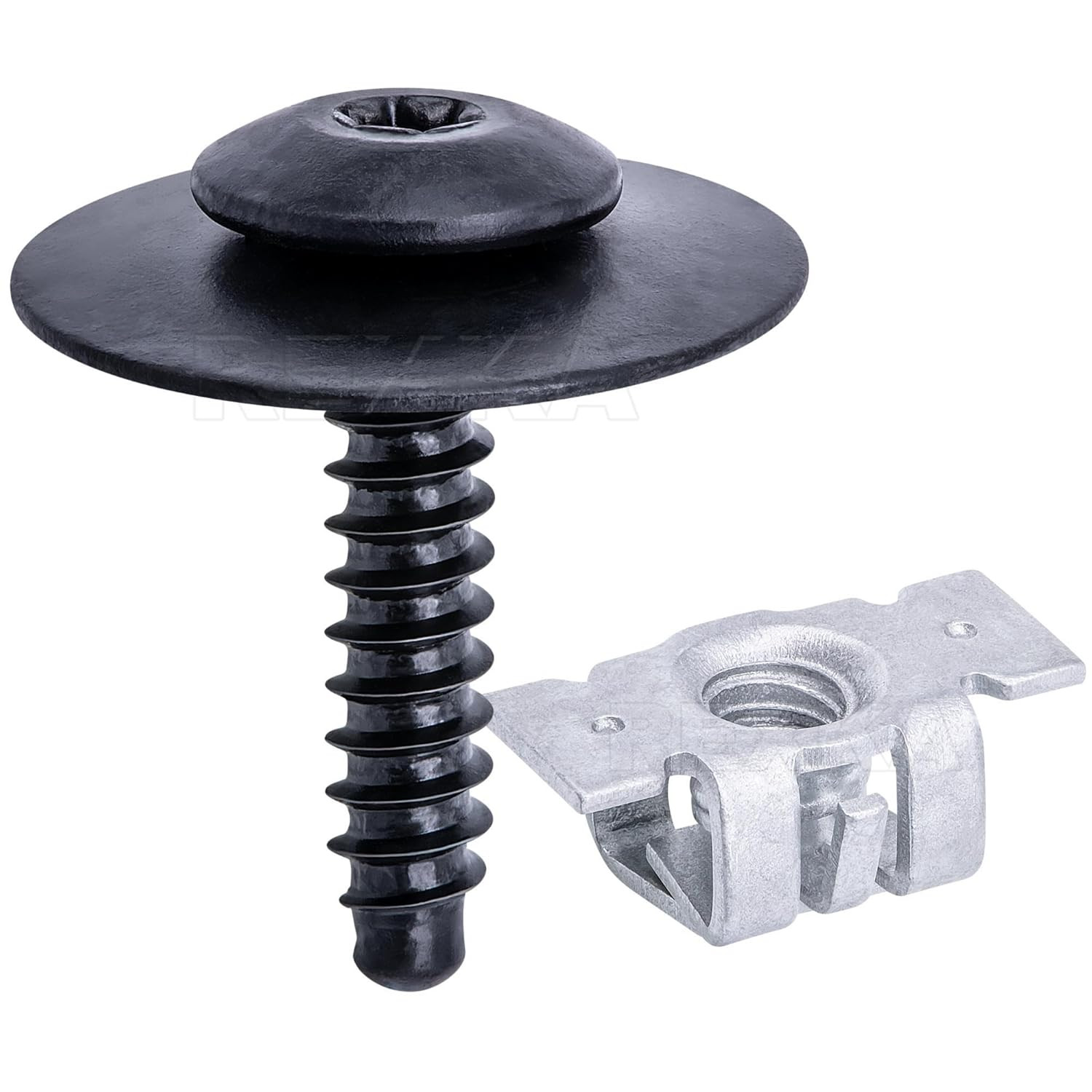20 Sets M4.2-1.41 (#8) Bumper Cover Fender Liner Screw Nut 11609952 11548270 for