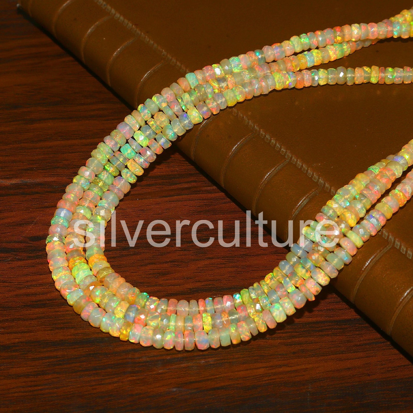 Top Quality Opal beads Yellow opal Beads Real Opal Beads Gift For Sister 532