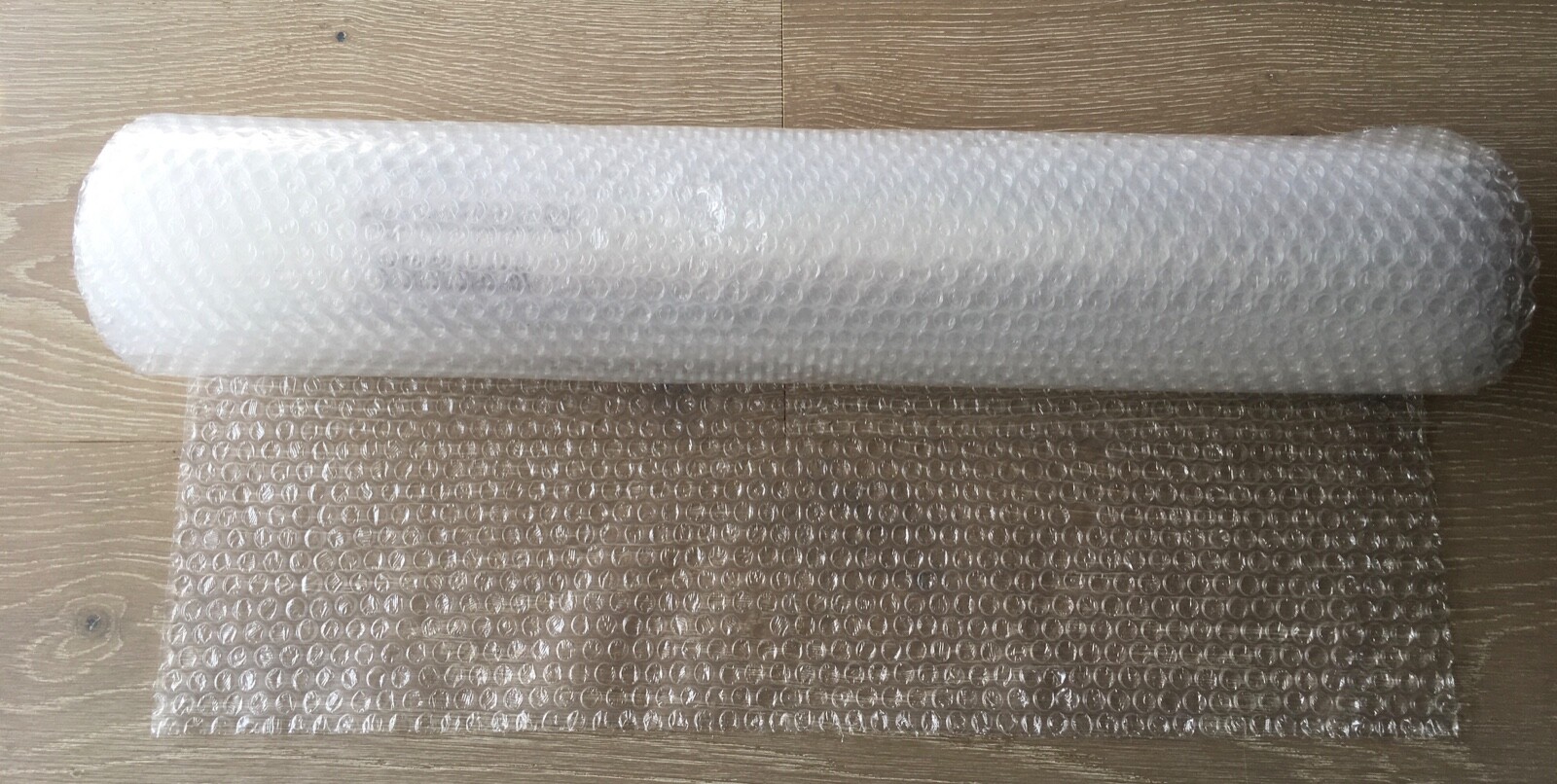 3/16" Small Bubbles Plastic Wrap Cushioning Wrap 24"x25' Perforated every 12"