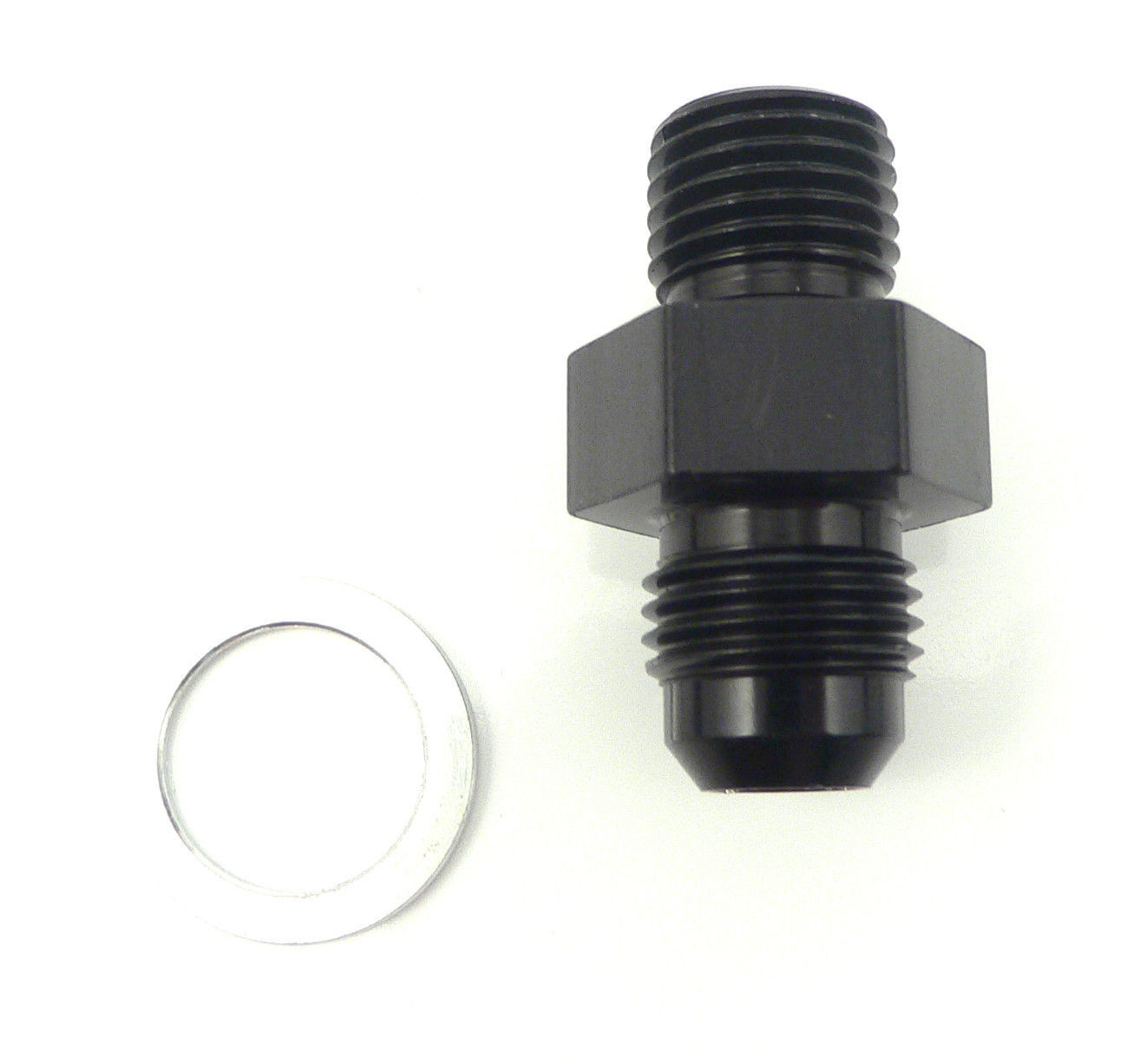Fragola 481670-BL Fragola -6 AN Male To 1/4 NPS Straight Transmission Fitting Bl