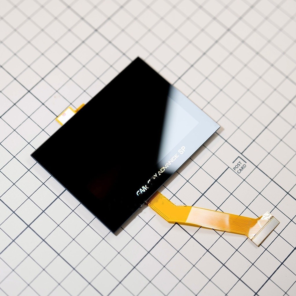 Full Lamination IPS Screen for GBA SP High-Brightness Screen for GBASP Laminated