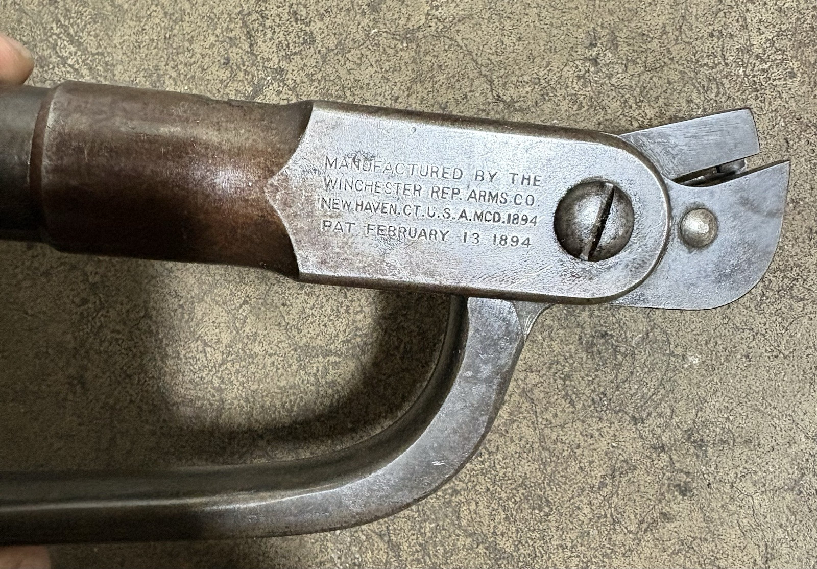 ANTIQUE WINCHESTER 38-55 HAND RELOADING TOOL Pat 1894