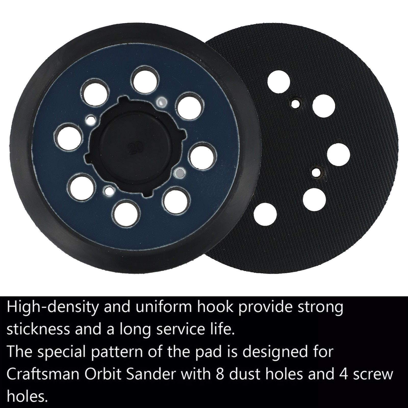 Long Lifetime Replacement Sander Pad for CRAFTSMAN CMCW220B & CMEW231 Sander