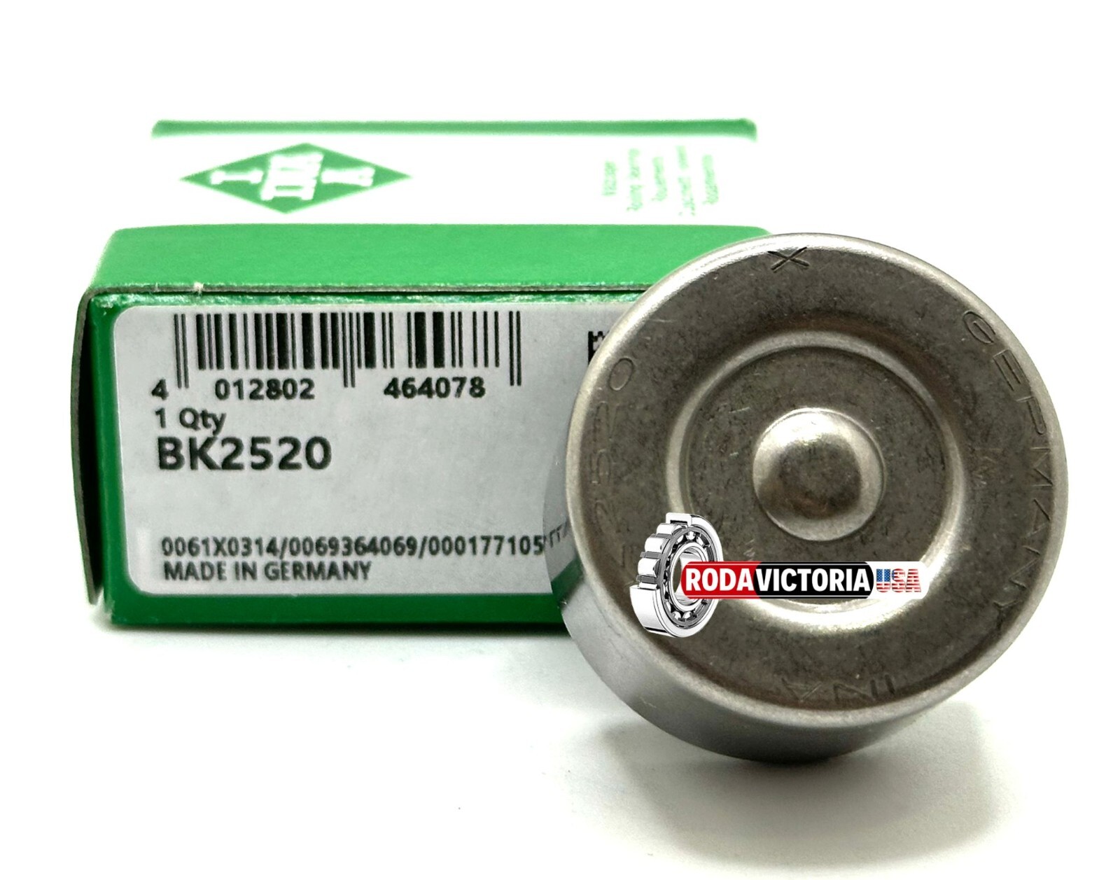 INA GERMANY BK2520 Drawn Cup Needle Roller Bearing 25x32x20 mm