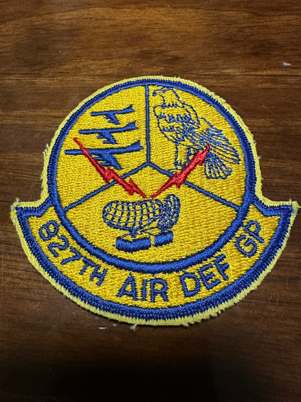 Vintage USAF 827th Air Defense Group Patch