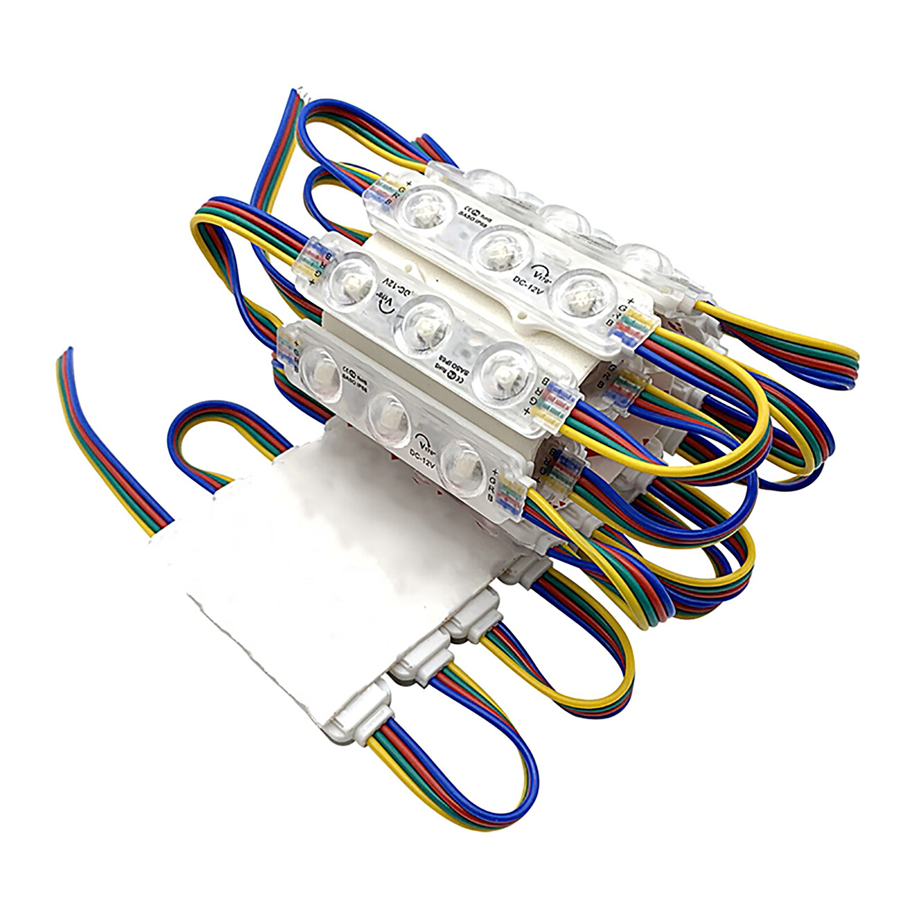 Super Bright 5050 RGB IP65 LED Module Lights Store Front Window +Remote+US POWER
