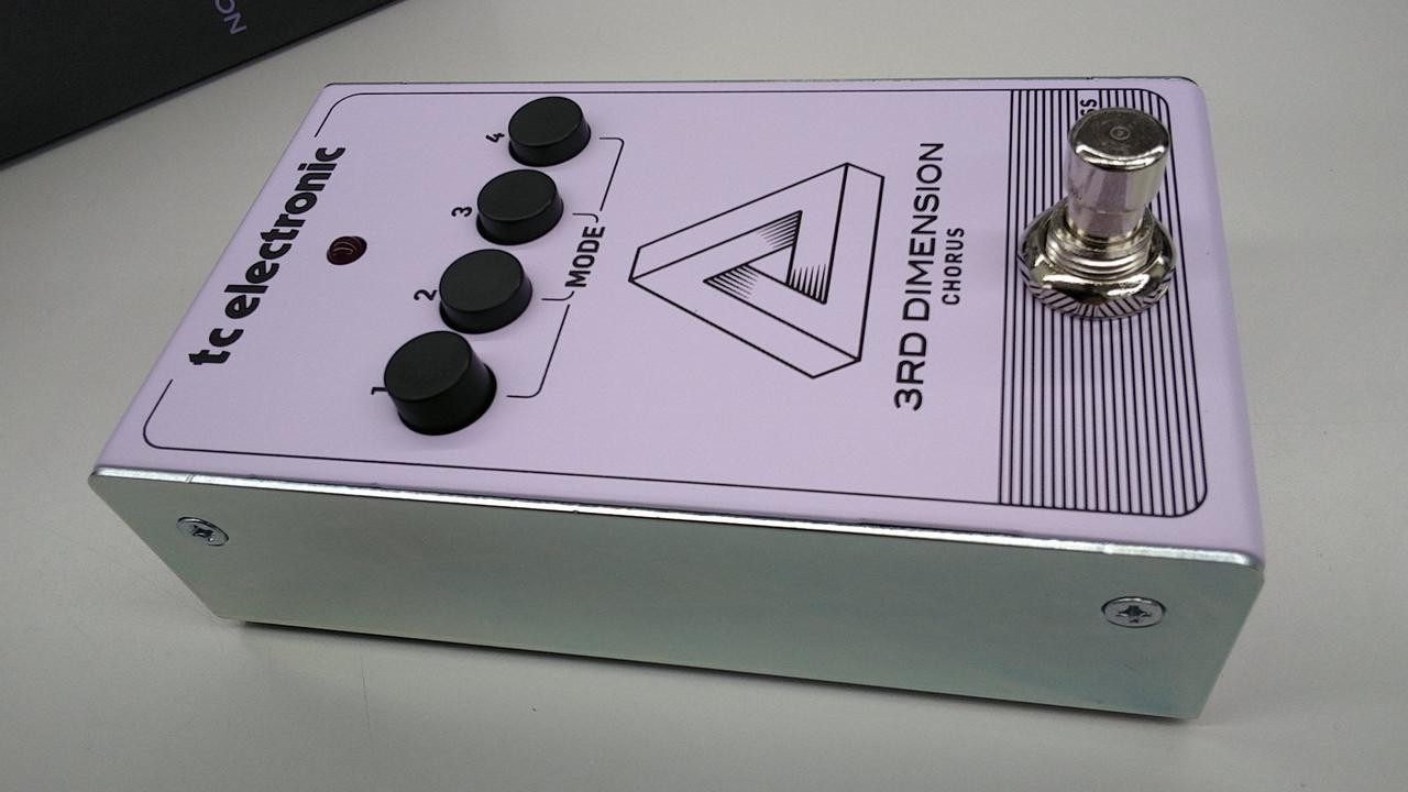 TC Electronic 3rd Dimension Chorus Effector, 80s Clear Tone, Unique Design, Used