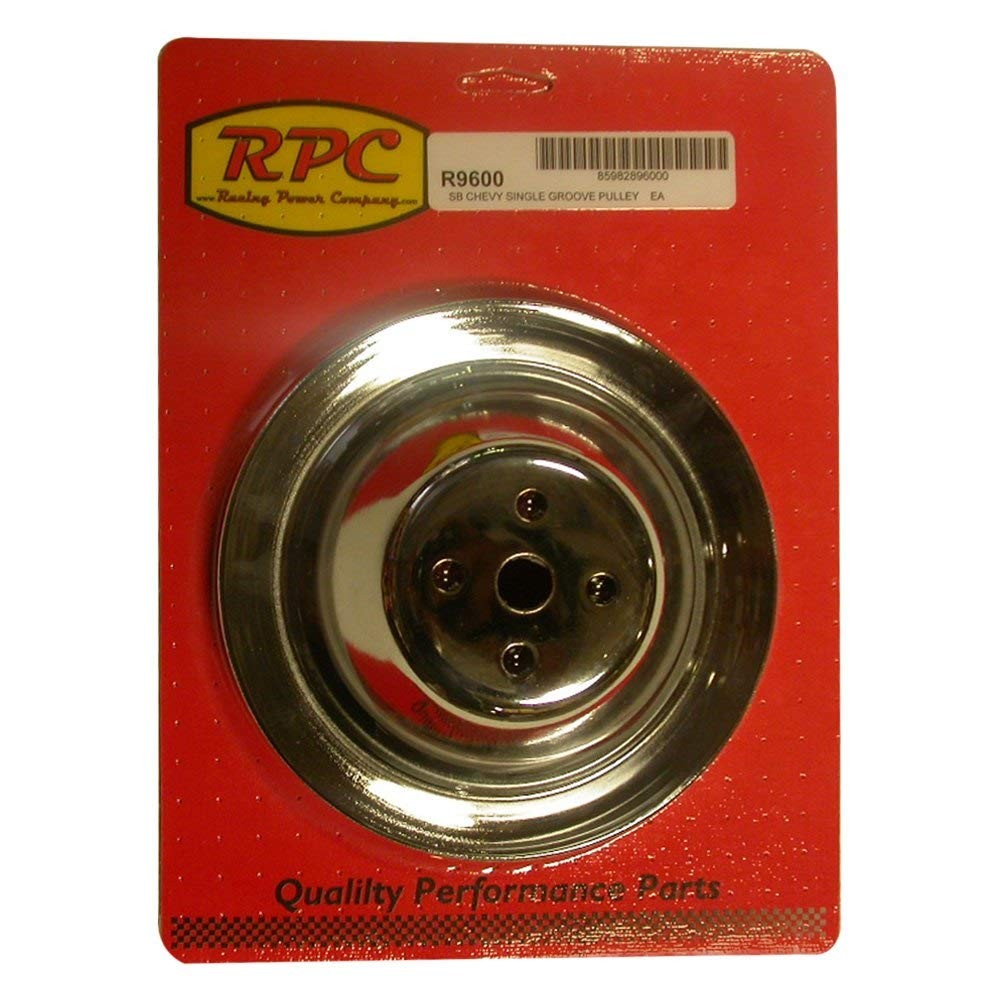Company R9600 Chrome SWP Upper Single Groove Water Pump Pulley for Small Bloc...
