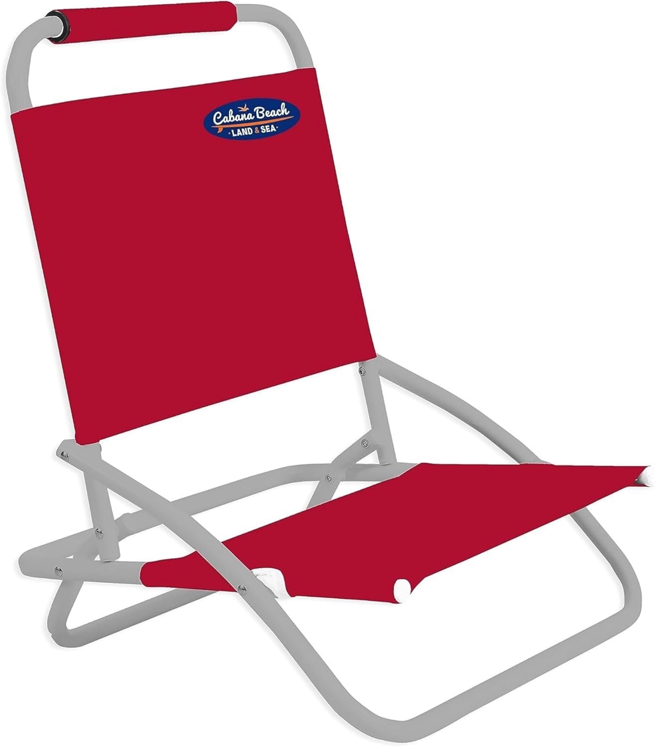 Folding Beach Chair, 1 Position Lightweight and Portable Foldable Outdoor Campin