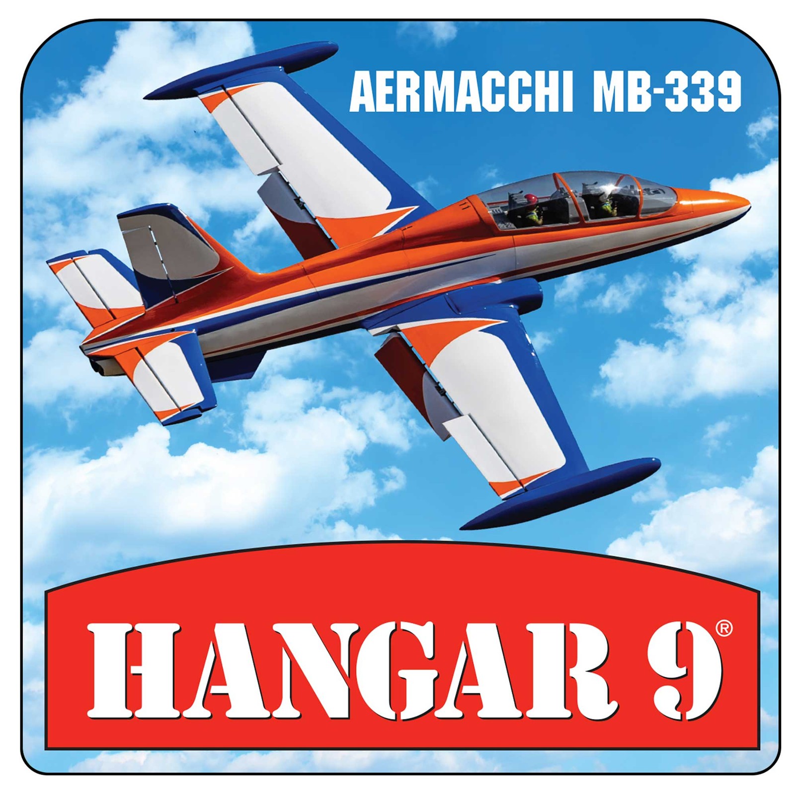 Hangar 9 Hangar 9 Logo Sticker HANSTK1
