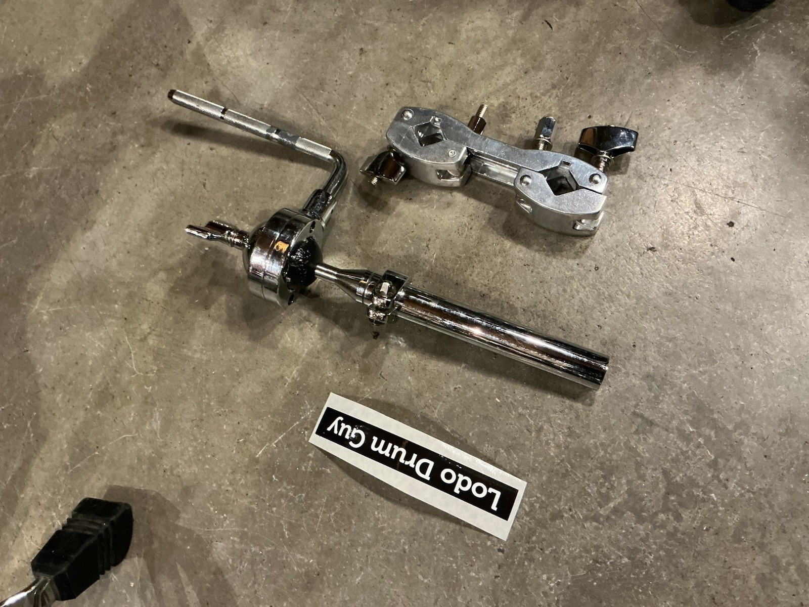Gibraltar single tom drum mount 9.5mm post with CLAMP #MJ6