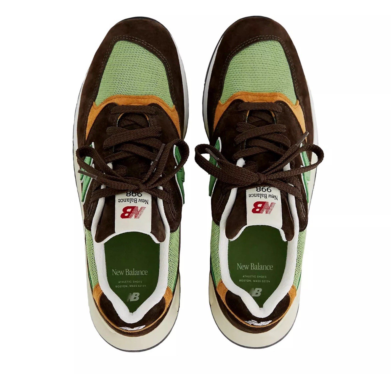 New Balance 998 Made in USA Teddy Santis Sneakers Brown U998BG Mens Size Shoes