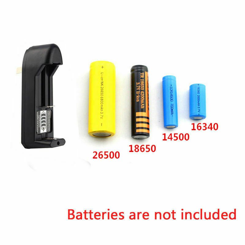 Single Slot Li-ion Battery Charger for AA/18500/16340/AAA Rechargeable Batt